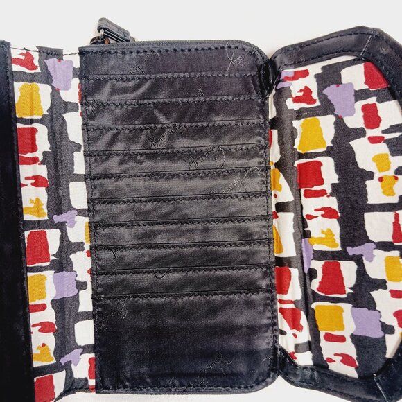 NWT Vera Bradley Ultimate Wristlet Wallet - Painted Feathers (Retired) Versatile - Picture 12 of 15